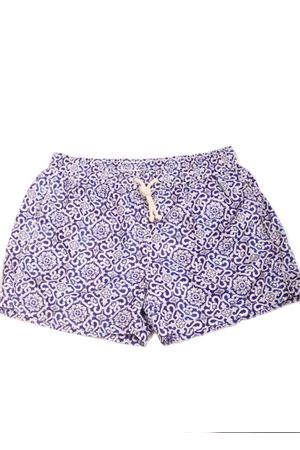 Boxer mare con maiolica blu Aram Capri | MAIOLICA 7BLU